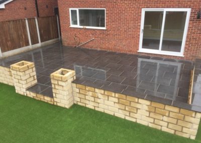 indian stone patio in bury